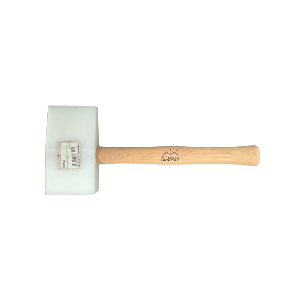 [278551] Maillet en PVC, forme de coin, manche en hickory